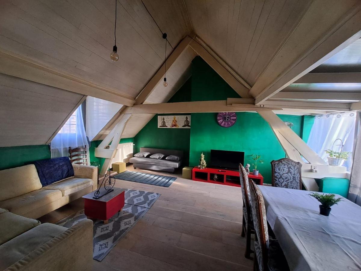Ferienwohnung The Green Retromodern Duplex Antwerpen Exterior foto